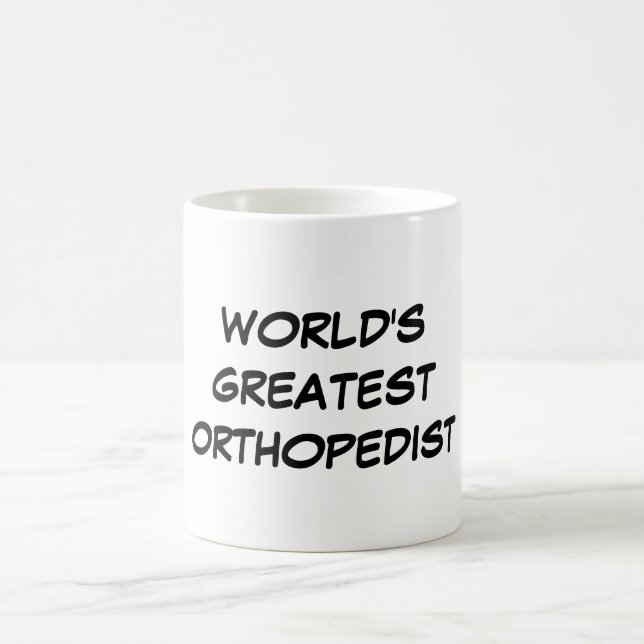 Tasse du plus grand "orthopédiste du monde" (Centre)