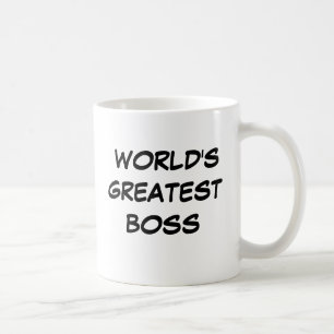Tasse du plus grand "patron du monde"