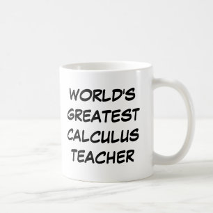 Tasse du plus grand "professeur du calcul du