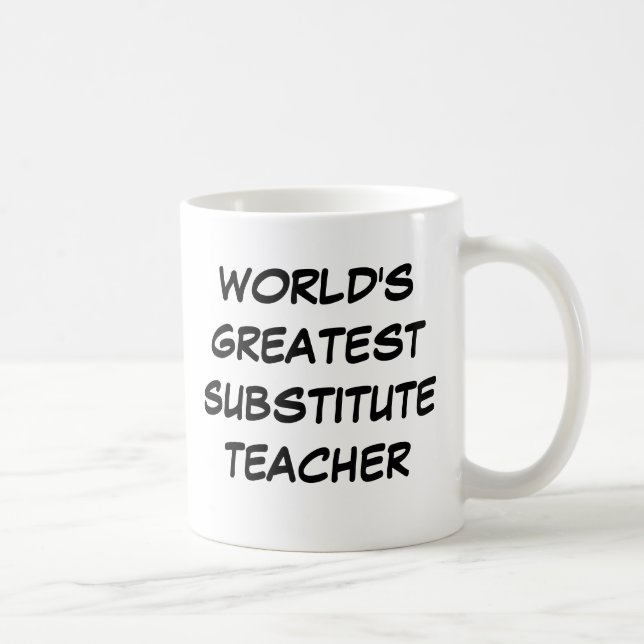 Tasse du plus grand "professeur remplaçant du (Droite)