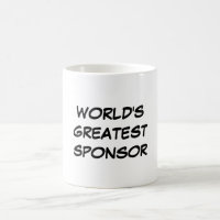 Tasse du plus grand "sponsor du monde"