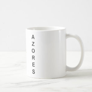Tasse du Portugal d'îles des Açores