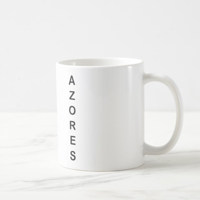 Tasse du Portugal d'îles des Açores (Droite)