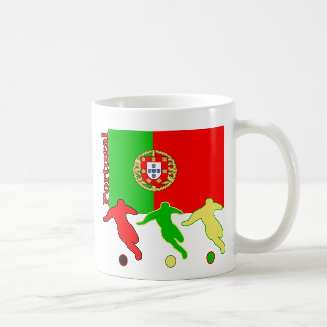 Tasse du Portugal du football (Droite)