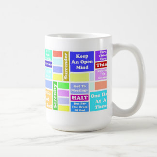 tasse du slogan 12-Step