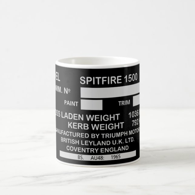 Tasse du Spitfire 1500 de Triumph (Centre)