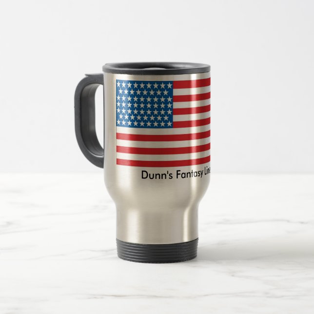 tasse du voyage 15oz patriotique (Devant gauche)