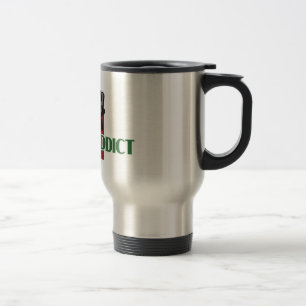 Tasse du voyage de l'intoxiqué de merdes