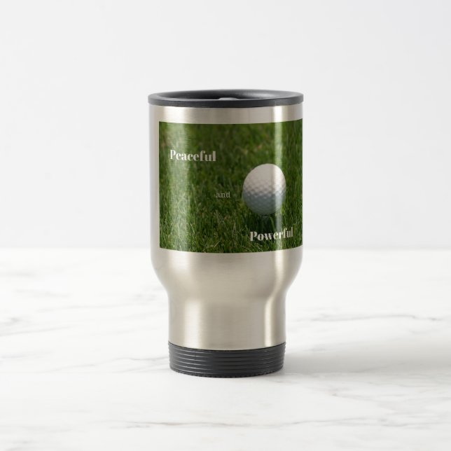 Tasse du voyage du golfeur (Centre)