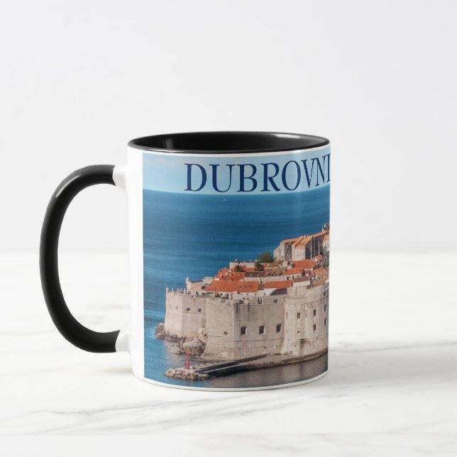 Tasse Dubrovnik Croatie Pittoresque Musique (Gauche)