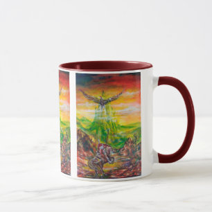 TASSE DUEL MAGIQUE ENTRE BRADAMANT ET NEGROMANCER