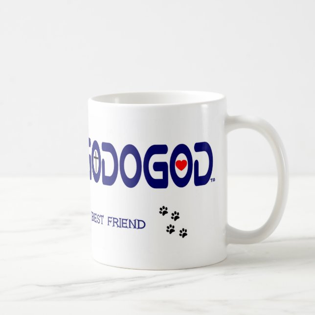 Tasse d'un DIEU de CHIEN d'un DIEU (Droite)
