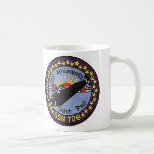 Tasse d'USS Minneapolis St Paul SSN 708