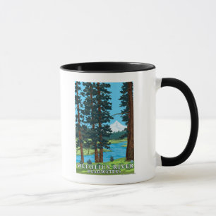Tasse Eaux centrales de la rivière Metolius, Oregon