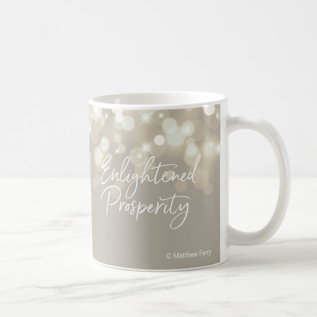Tasse éclairée de classique de prospérité (Droite)
