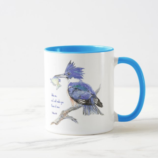Tasse Écriture, Pêcheurs d'hommes, Inspirationnel, Matth (Droite)