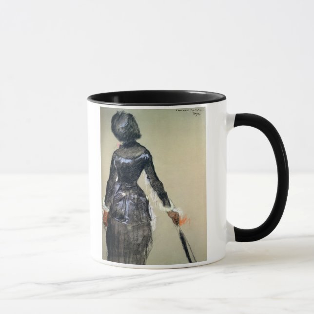 Tasse Edgar Degas | Mary Cassatt au Louvre (Droite)