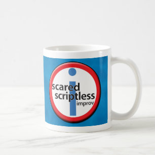 Tasse effrayée de Scriptless - votre nom ici !