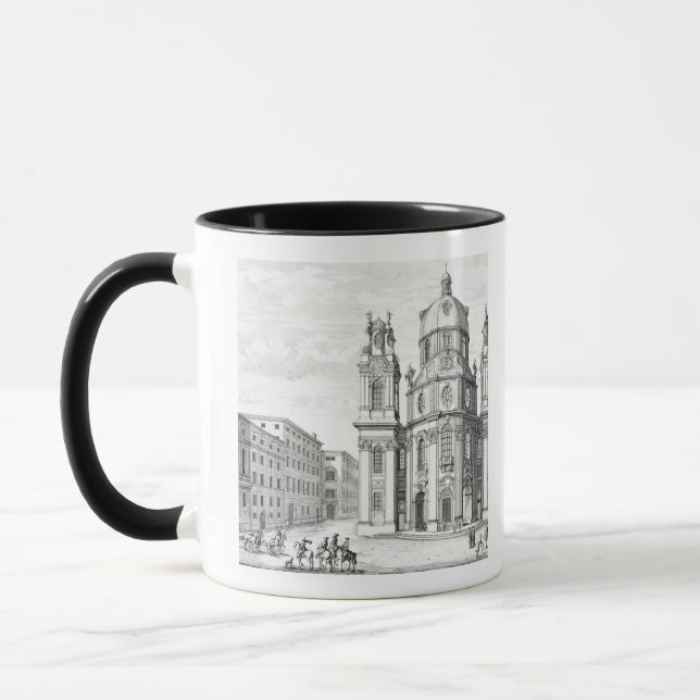 Tasse Église de Notre Dame, Salzbourg, Autriche, de (Gauche)