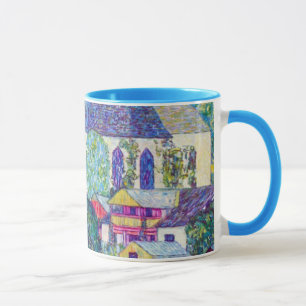 Tasse Eglise St Wolfgang par Gustav Klimt, Art Victorien
