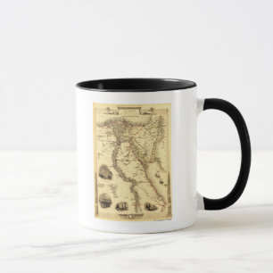 Tasse Egypte et ArabieCarte panoramiqueEgypte