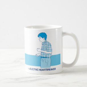 Tasse électrique de scène de lac heartbreaker