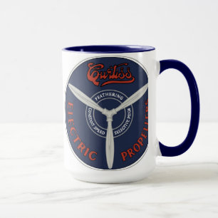 Tasse électrique vintage de propulseur de Curtiss
