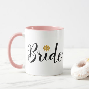 Tasse Élégant Mariage de la Fête des mariées de mariée
