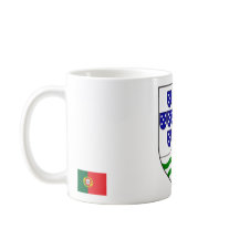 Tasse élégante avec le blason de l'India Portugues