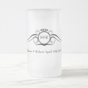 Tasse élégante de cadeau de garçons d'honneur de