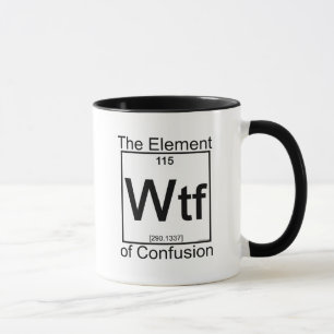 Tasse Élément WTF