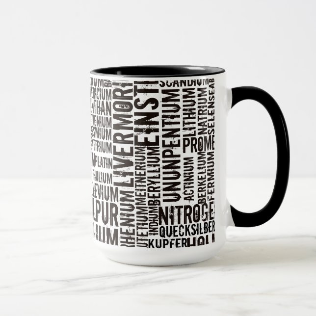 Tasse Éléments chimiques élément_001a (Droite)
