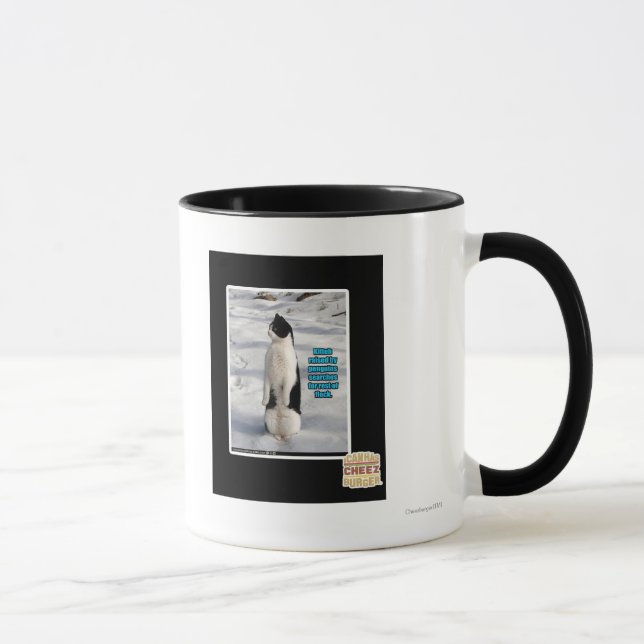 Tasse Élevé par des pingouins (Droite)