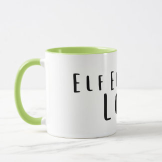 Tasse Elf Energy : drôle de basse, épuisée