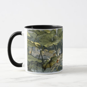 Tasse Elfes en bois au jeu, illustration de 'dans