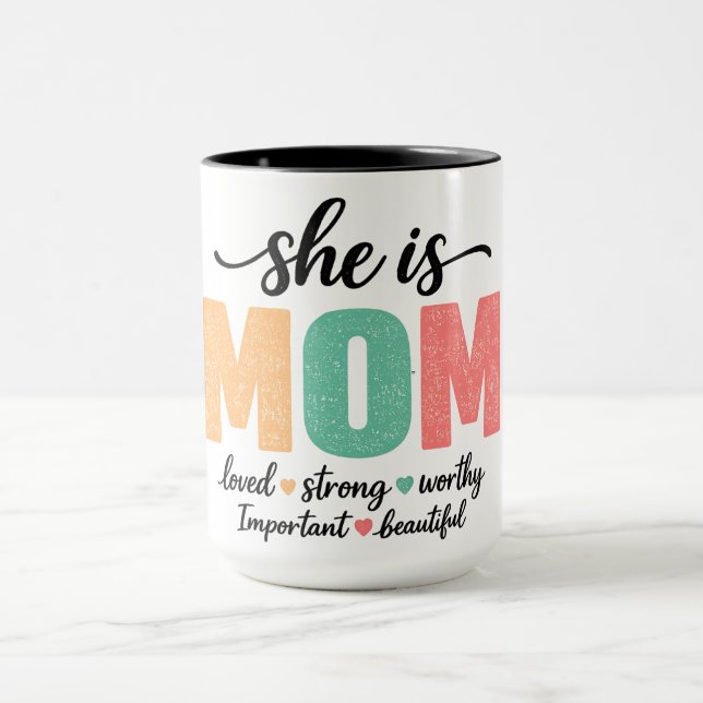 Tasse Elle Est Maman (Centre)
