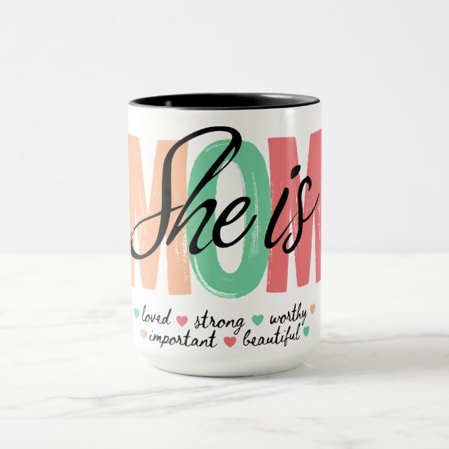 Tasse Elle Est Maman (Centre)