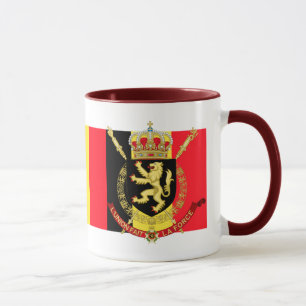 Tasse emblème de la Belgique