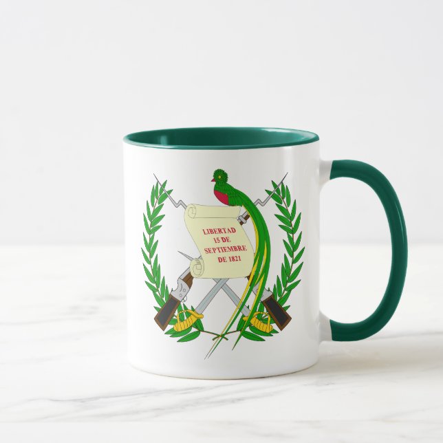 Tasse emblème du Guatemala (Droite)