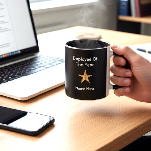 Tasse Employé de la récompense d'année