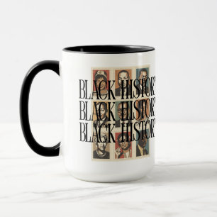 Tasse en céramique à l'effigie de figures du patri