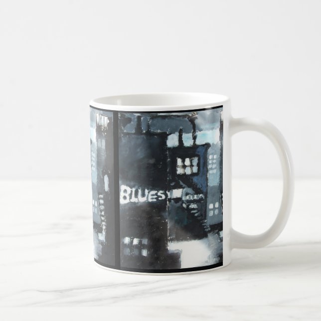 Tasse en céramique avec le décor d'art (Droite)