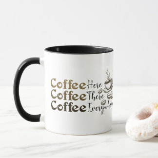 Tasse en céramique Café Partout pour les Amateurs 
