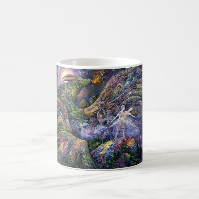 Tasse en céramique "de danseurs de dragon" (Centre)