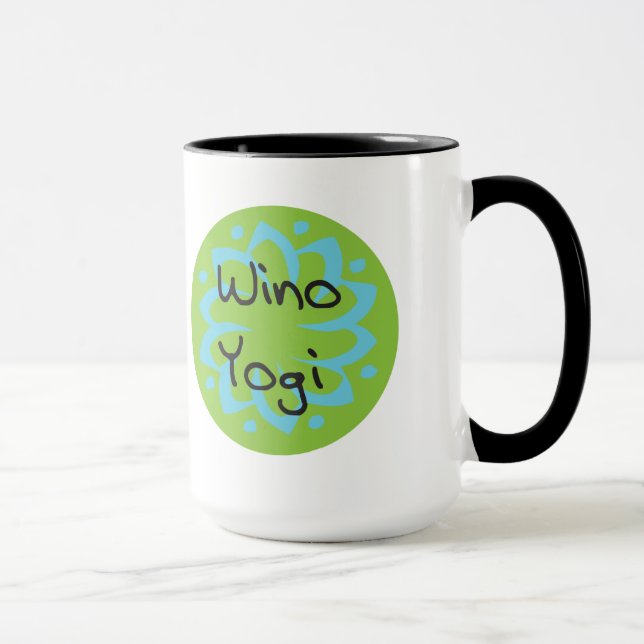 Tasse en céramique de yogi de Wino (Droite)