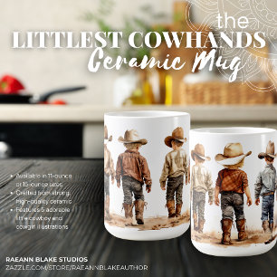 Tasse en céramique des petits cowboys