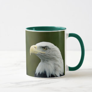 Tasse en céramique sonnante à tête d'Aigle américa