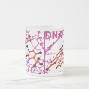 Tasse en cristal d'ADN