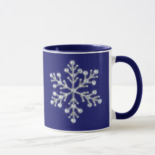 Tasse en cristal de flocon de neige