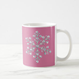 Tasse en cristal de flocon de neige